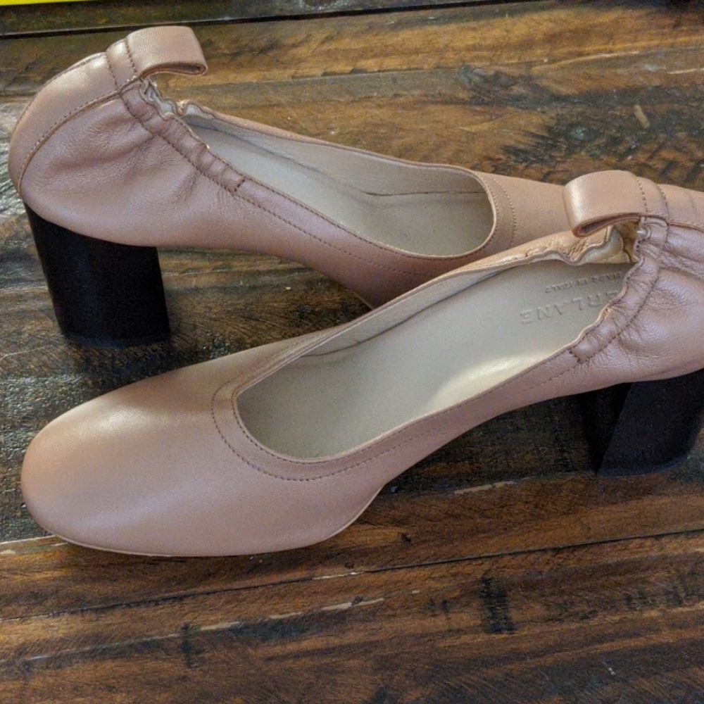 EVERLANE The Day High Heel Pecan